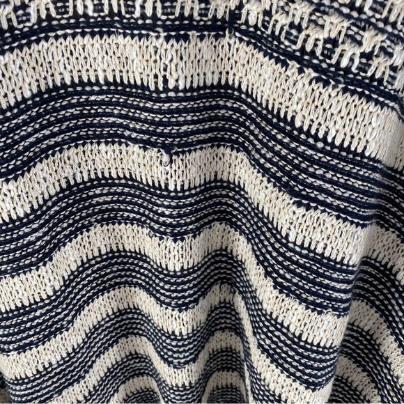 UMGEE Open Front Cascading Patterned Longline Cardigan - Picture 9 of 12